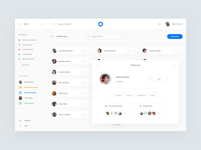 Users Dashboard by Live Spline.one on Dribbble