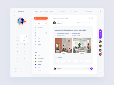 Mail Template Dashboard adobe xd dashboard design download figma sketch template ui ui kit ux web