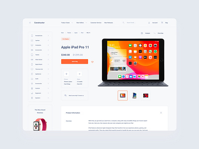 Product Card Template dashboard design download sketch ui ui kit ux web