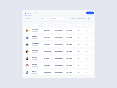 Clients Dashboard by Live Spline.one on Dribbble