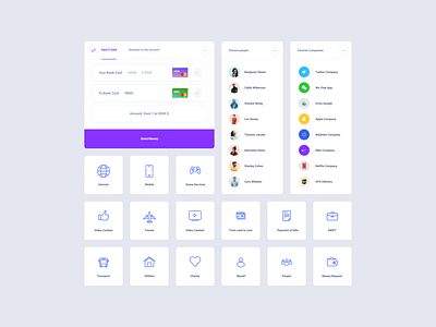 Finance UI Kit dashboard figma product sketch xd