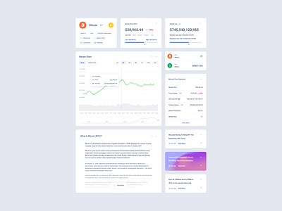 Crypto Coin Market UI Kit dashboard figma product sketch xd