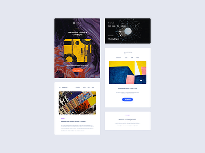 Email Cards UI Kit