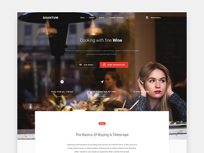 Resto magazine ui ui kit ux