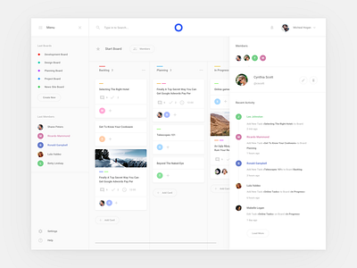 Task Boards Application interface sketch tasks ui ui kit ux web