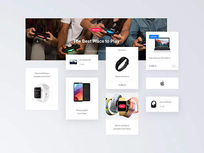 Market Cards Part 1 kit ui kit web interface