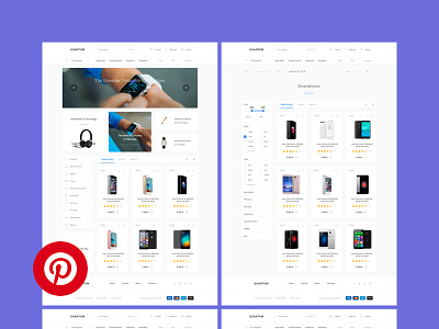 Sample Interface Pinterest admin adobe xd app commerce dashboard design download interface kit project psd sketch social symbols ui ui blocks ui kit update ux web