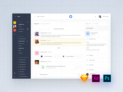 Daily UI Interface, Day 19 admin adobe xd app dashboard download psd sketch symbols ui blocks ui kit ux web