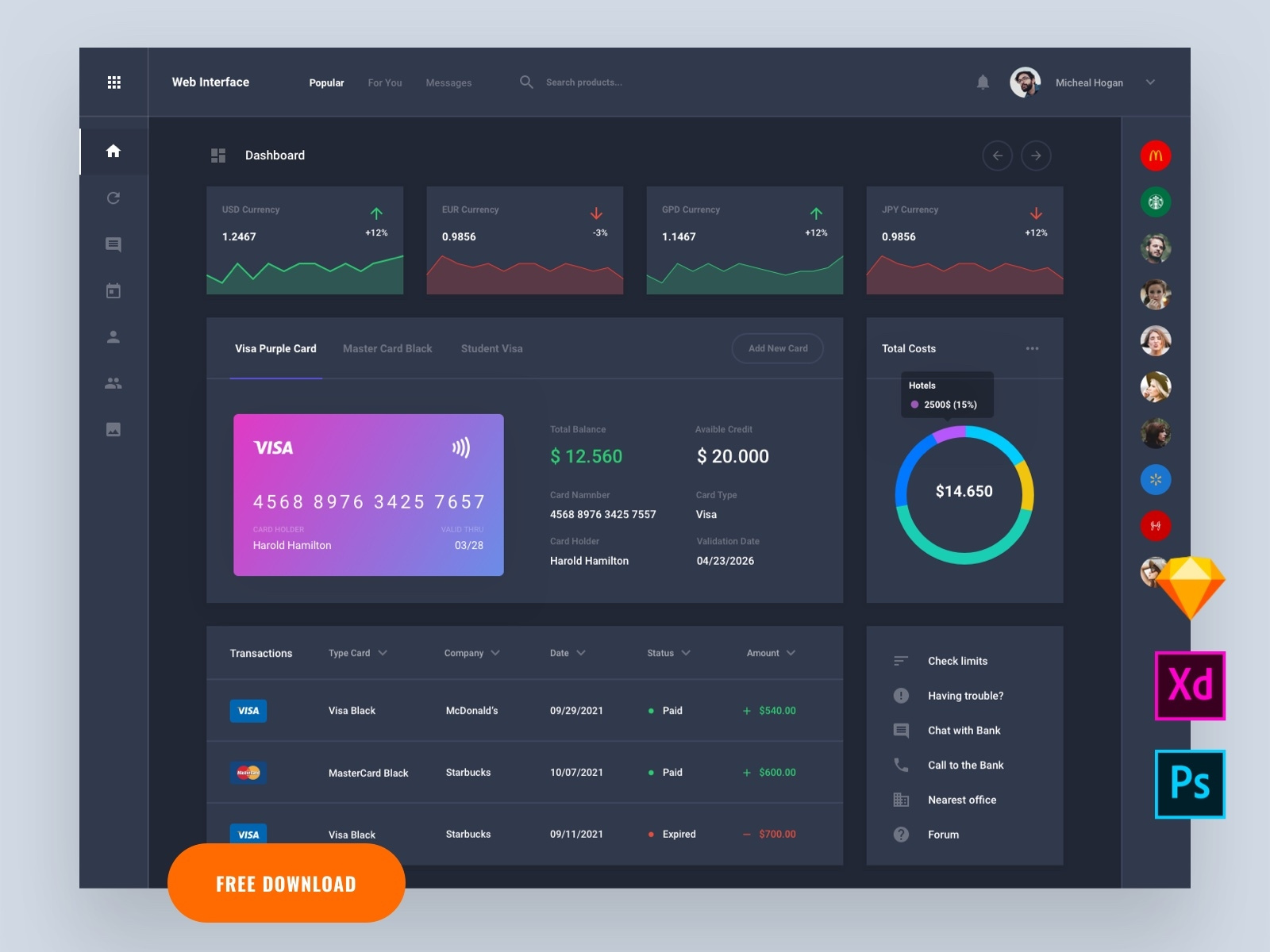 Free Template by Live Spline.one on Dribbble
