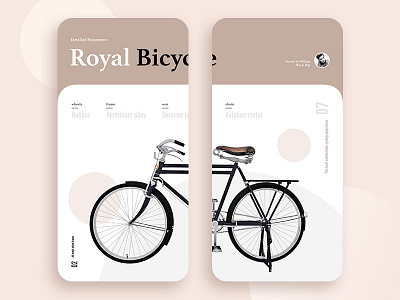 Royal Bicycle bicycle ui