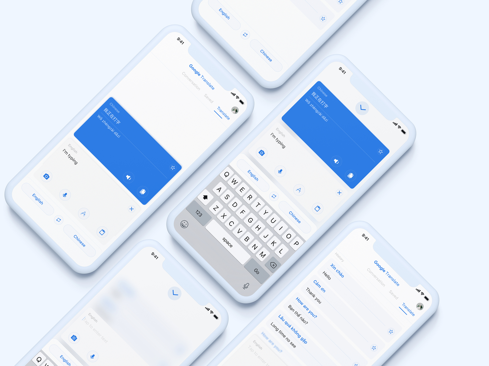 Google Translate Redesign (Share Sketch & Principle Files) By Phi Hiếu ...