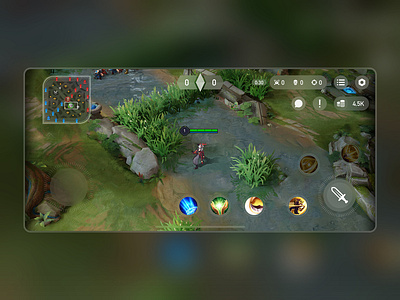 Arena Of Valor In-game UI Redesign app blur game game art game design games icon ios minimal mobile mobile app mobile game mobile games ui ux