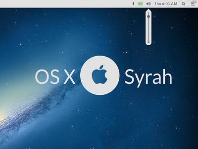 OS X Syrah apple apple computer desktop flat ui imac mac os os x syrah