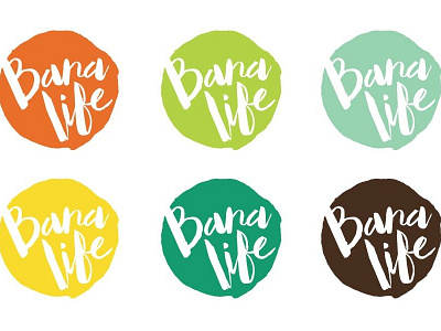 Banalife Logo Concepts branded collateral branding business cards identity design logo print web website