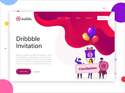 Dribbble Invite