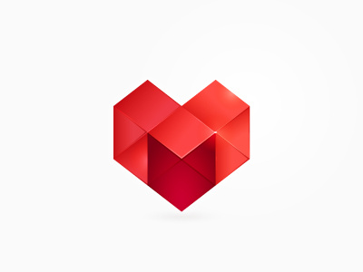 Love marketing company logo heart icon identity letter logo love m mark red symbol