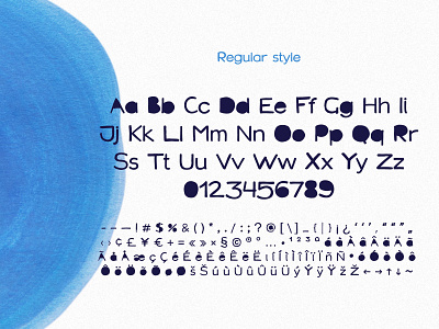 Blueberry Spot Font By Roma Korolev Kaer Logo On Dribbble