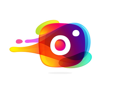 Small fun project app colorful icon instagram logo mark photo