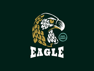 Eagle head eagle head logo mark vintage