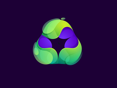 Abstract shape logo abstract circle icon infinity logo mark swirl