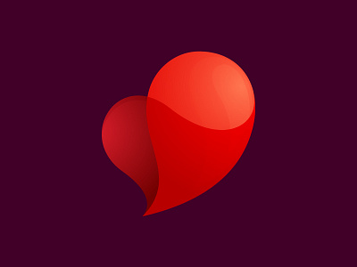 Heart symbol happy heart icon logo love red symbol valentine