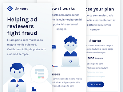 Link Landing Page