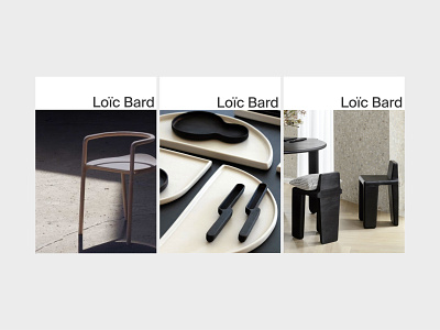 Loic Bard dailyui design designer portfolio ecommerce ecommerce design furniture interior design interior designs minimalism suisse