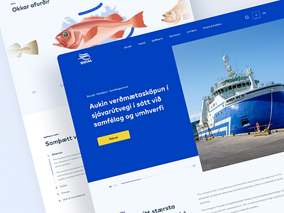 New web design for Iceland's largest seafood company