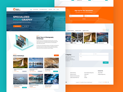 Web design for Arctic Exposure