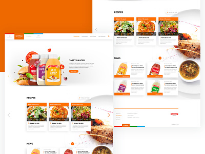 Web design for Vogabær agency agriculture design food iceland landing page sauce ui ux web web design web development