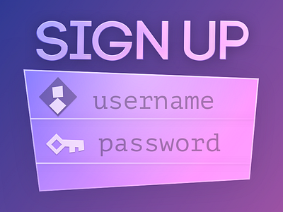 001 • Sign Up 001 angular dailyui form signup