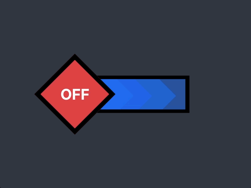 015 • On / Off Switch 015 dailyui off on switch triangles