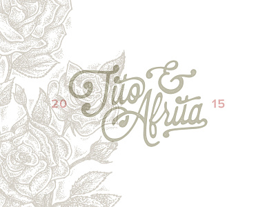 T A Type barzaly branding drawing type typography wedding