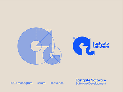 Software Development Company Logo Design branding design eg logo flat icon illustrator logo logo design logodesign logotype minimal software design software development vector