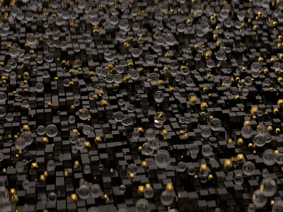 Abstract Particles 3d abstract c4d cinema 4d concept particles redshift render