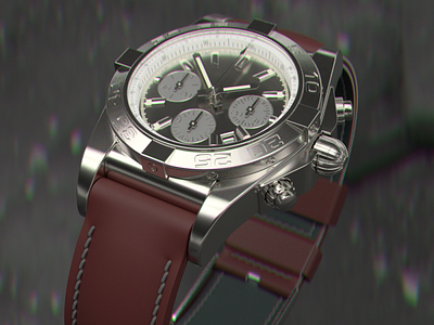 Hand Watch - Look Dev v2 3d concept design dev lighting look redshift render visualisation watch