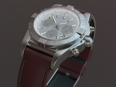 Hand Watch - Look Dev v4 3d concept design dev lighting look redshift render visualisation watch