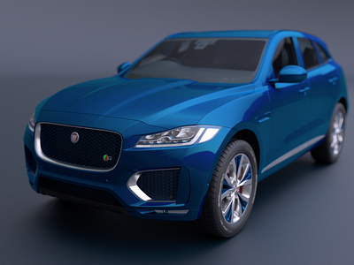Jaguar Render 3 3d 4d c4d car cinema jaguar nellufly redshift render