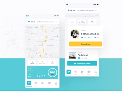 What you can do with Liquid – Vol. 3 📱 app application cars dashboard design healthcare liquid design system mobile tesla tracking transport trucks ui ux what you can do with liquid