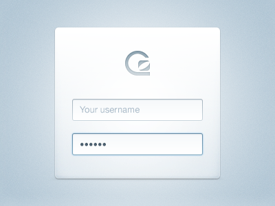 Our New Login Form