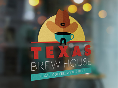 Texas Brew House - Logo Concept beer coffee hale the creative logo concept logo design texas wine