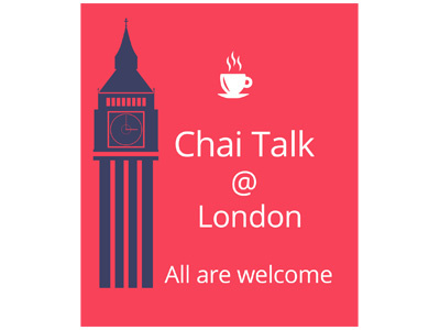 Chaiposter Detailed chai talk london poster