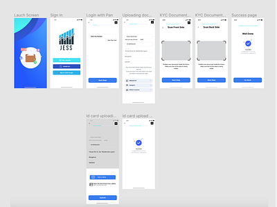 Money Loan app concept. design ui