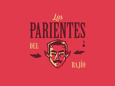 Los Parientes Del Bajío / Logo brother devil diablo fire logo music red vector