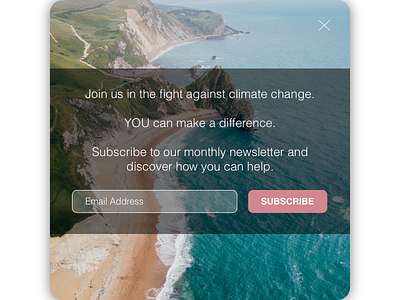 Daily UI #016: Pop-up/Overlay change cliffs climate daily environment ios ocean overlay pop up ui