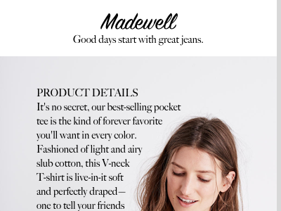 Daily UI #033: Customize Product 033 customize daily gray madewell product redesign t shirt ui white