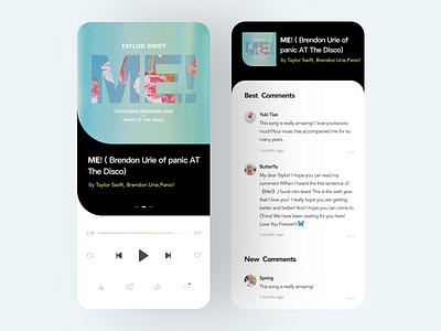 Music app ui ux