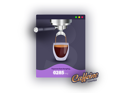 Caffeine counter coffee coffee app counter drip email espresso espresso machine pour pour coffee