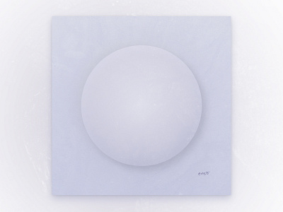 Enso Album Art 3d album art album cover figma graphicdesign neumorphic neumorphism sphere texture
