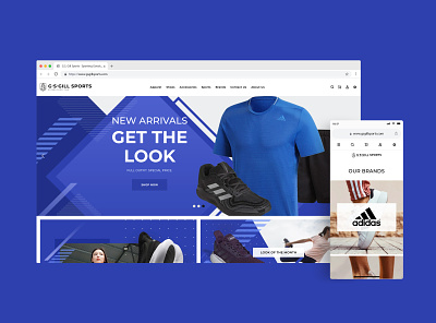 G.S.Gill Sports eCommerce Website ecommerce ecommerce website gsg gsgill gsgill sports malaysia online online shop online store shopify sports sportswear store ui ui design user experience ux web design website website design